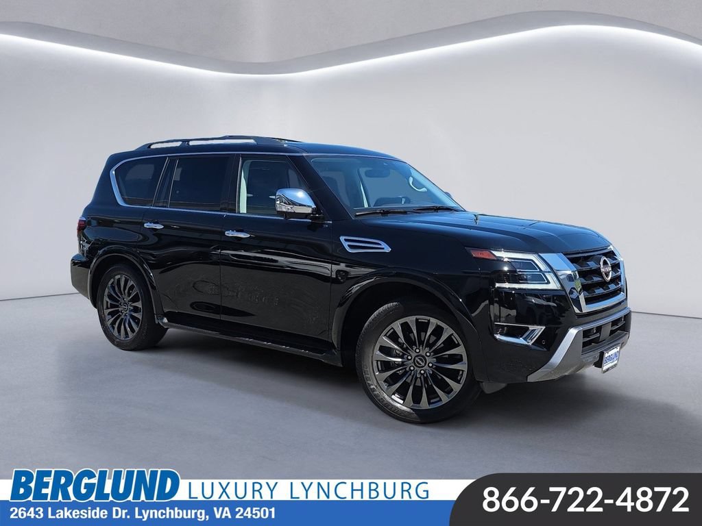 Used 2023 Nissan Armada Platinum w/ Captain's Chairs Package AWD/4WD image 1