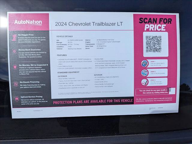 Used 2024 Chevrolet TrailBlazer LT w/ Convenience Package image 23