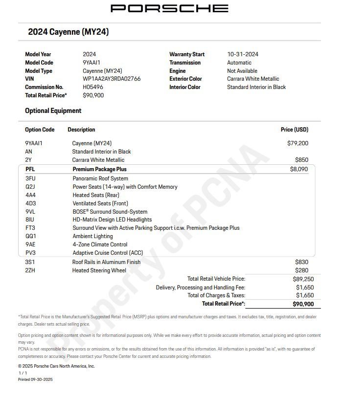 Used 2024 Porsche Cayenne image 6