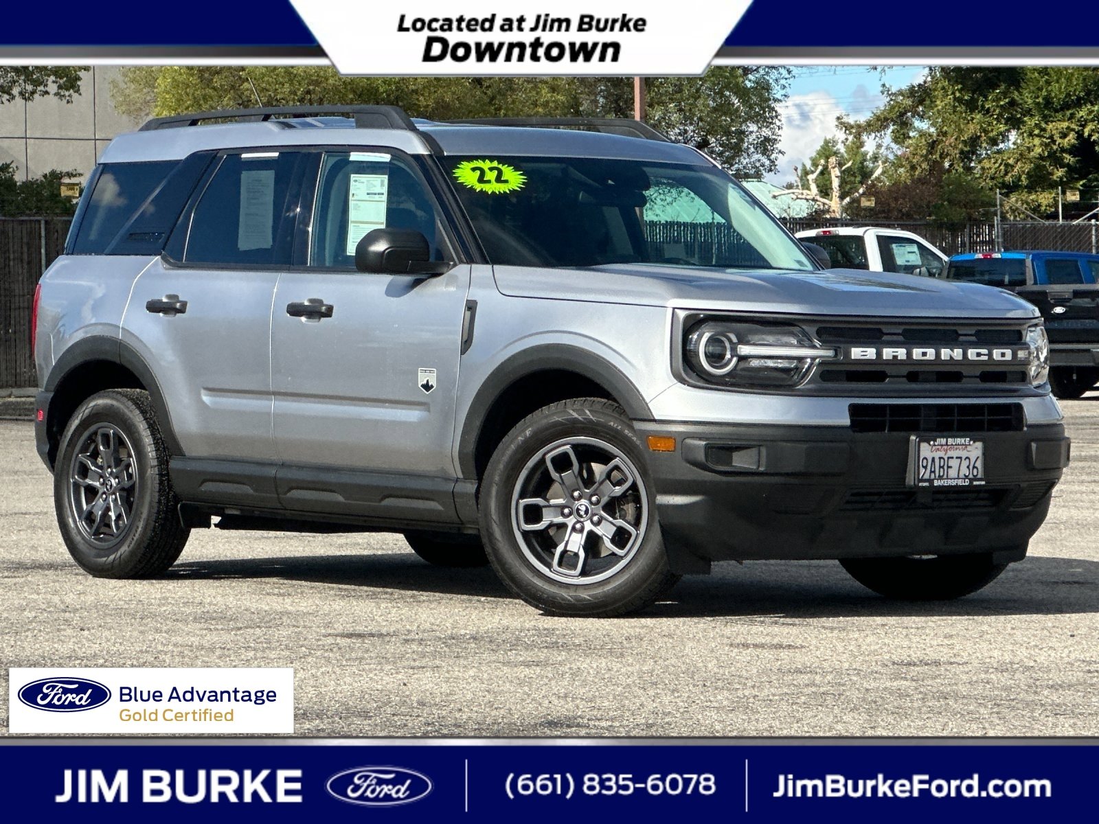 Certified 2022 Ford Bronco Sport Big Bend