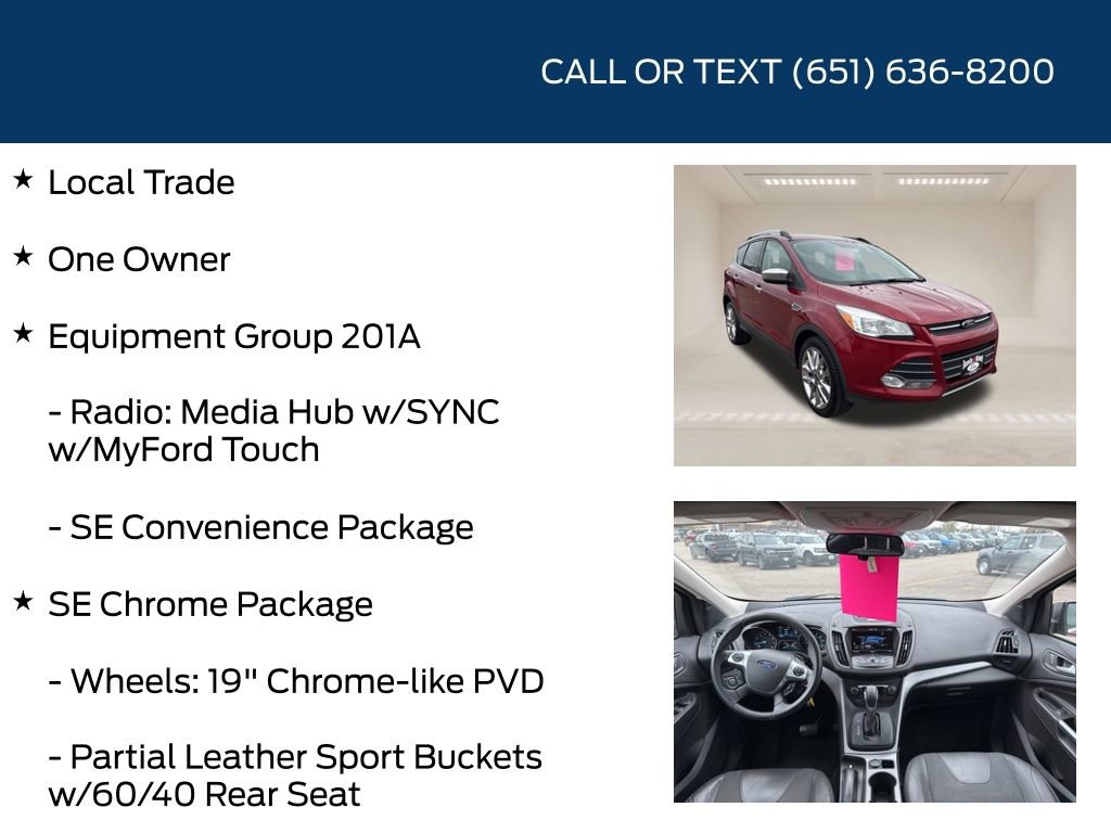 Used 2014 Ford Escape SE w/ SE Chrome Package AWD/4WD image 5