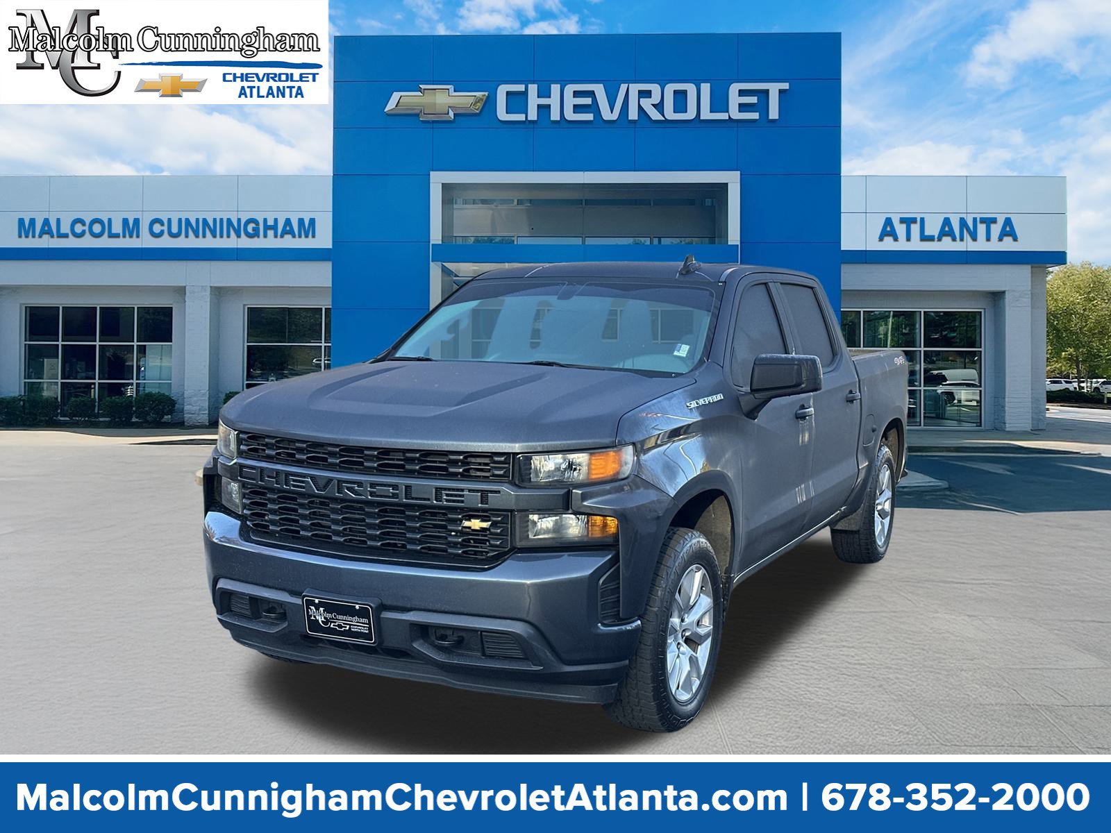 Certified 2021 Chevrolet Silverado 1500 Custom image 1