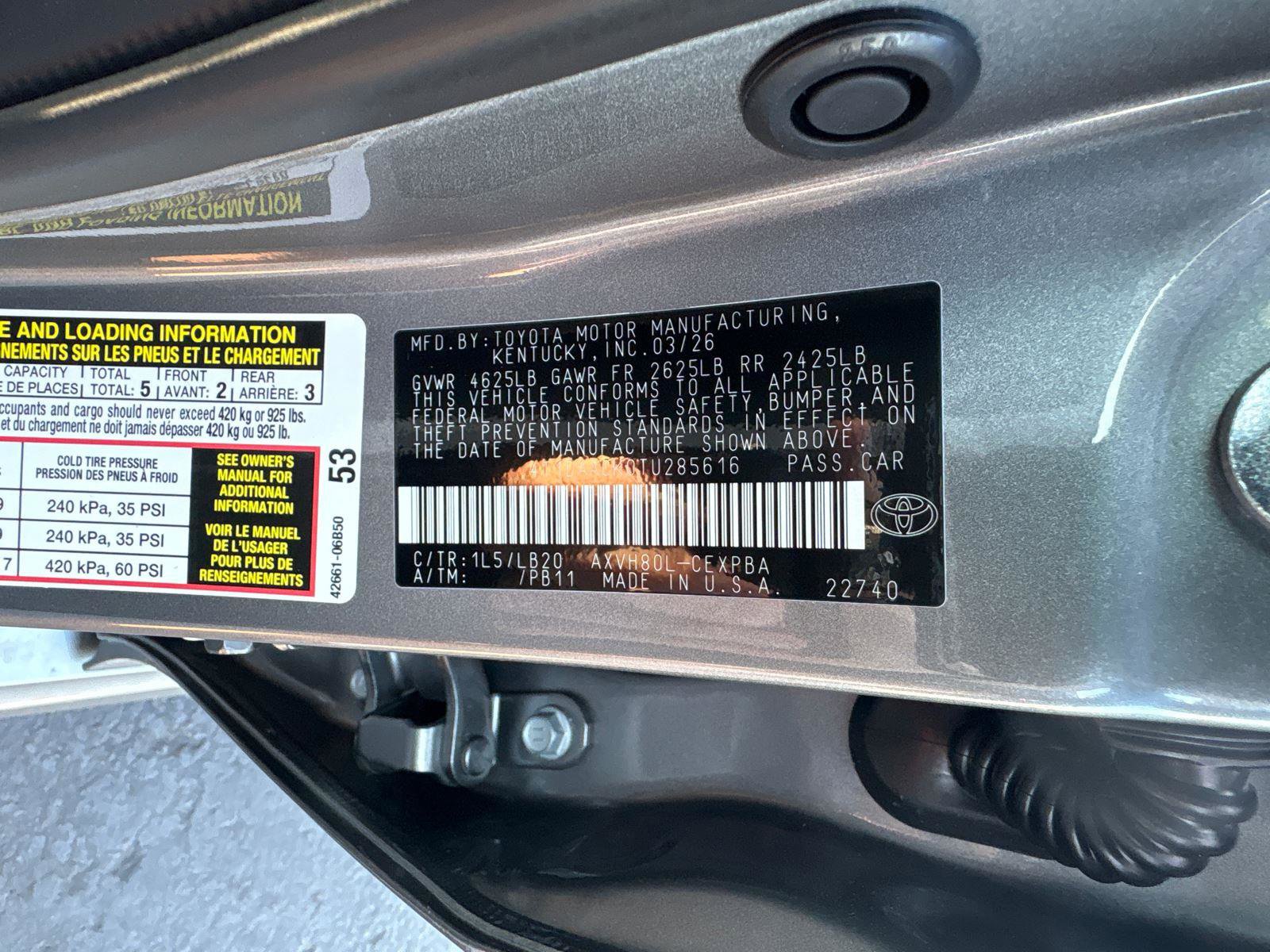 Used 2026 Toyota Camry XSE FWD image 30