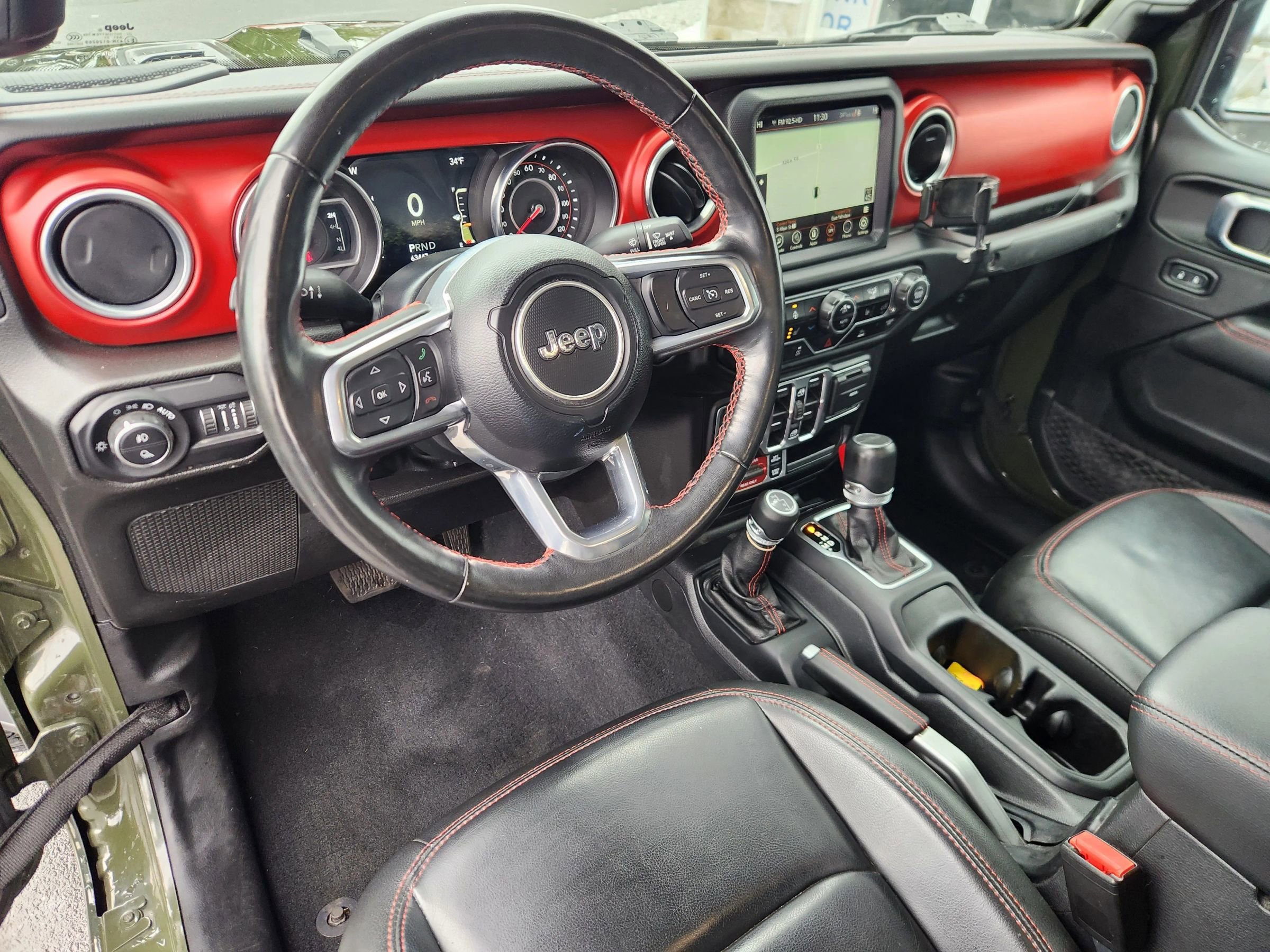 Used 2022 Jeep Gladiator Rubicon w/ LED Lighting Group image 27