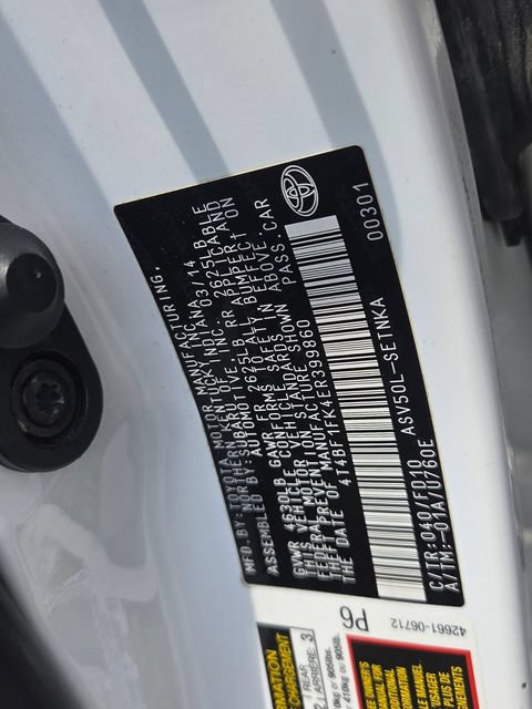 Used 2014 Toyota Camry LE FWD image 19