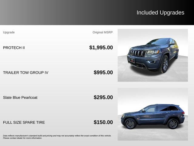 Used 2021 Jeep Grand Cherokee Limited w/ Trailer Tow Group IV AWD/4WD image 9