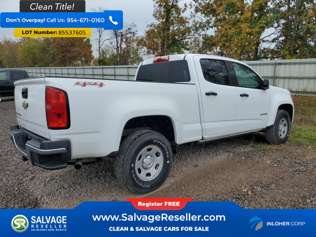 Used 2017 Chevrolet Colorado W/T w/ WT Convenience Package image 4