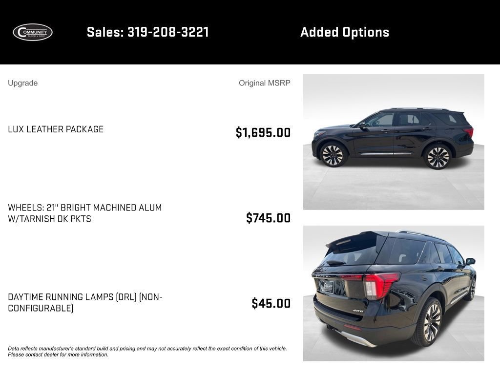 Used 2025 Ford Explorer Platinum w/ LUX Leather Package AWD/4WD video 2