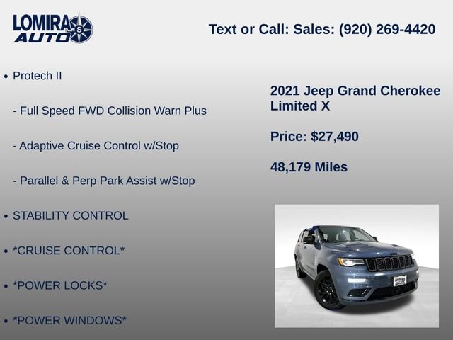 Used 2021 Jeep Grand Cherokee Limited X AWD/4WD image 33