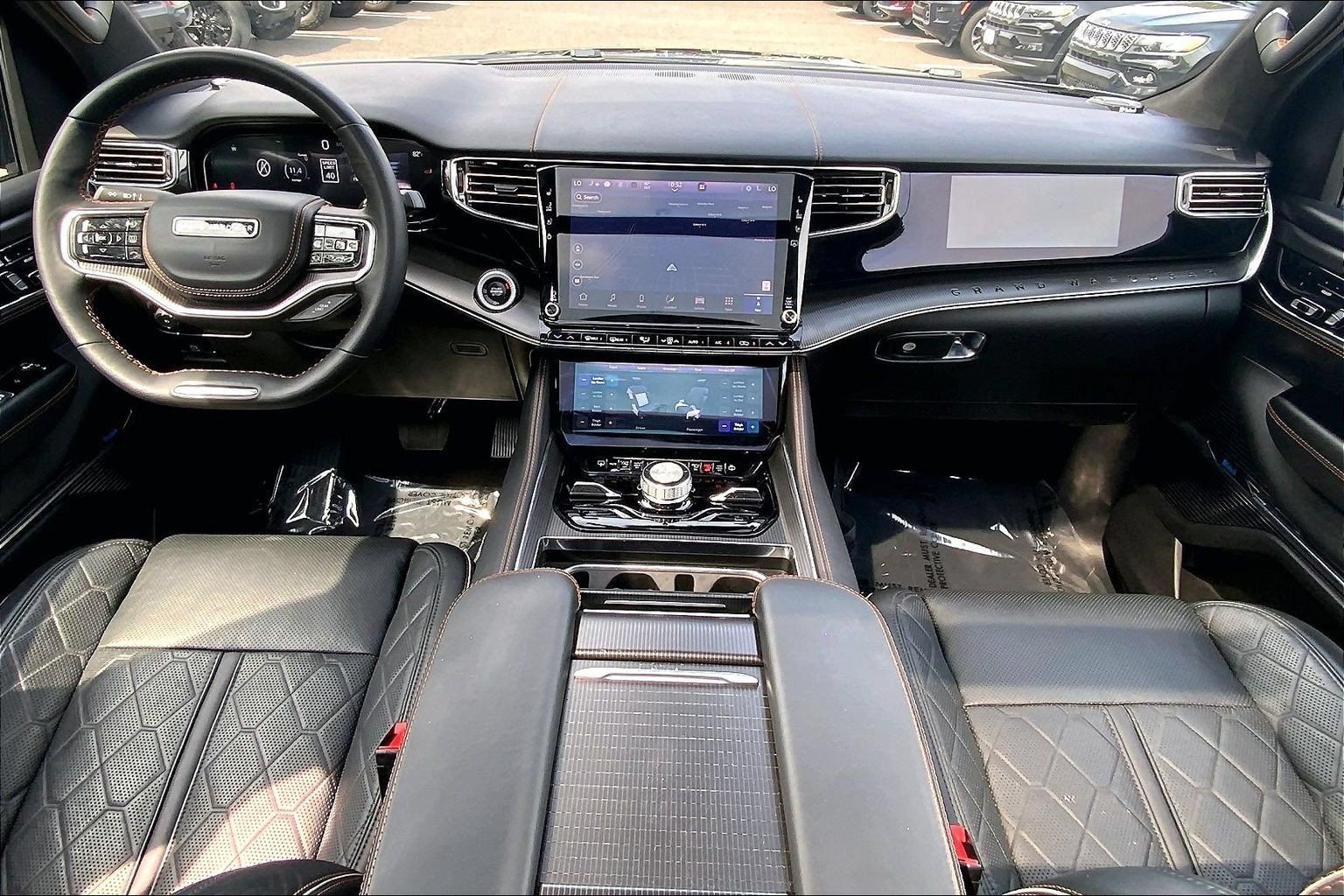 Certified 2025 Jeep Grand Wagoneer L Series III w/ Rear Seat Video Group 1 AWD/4WD image 14