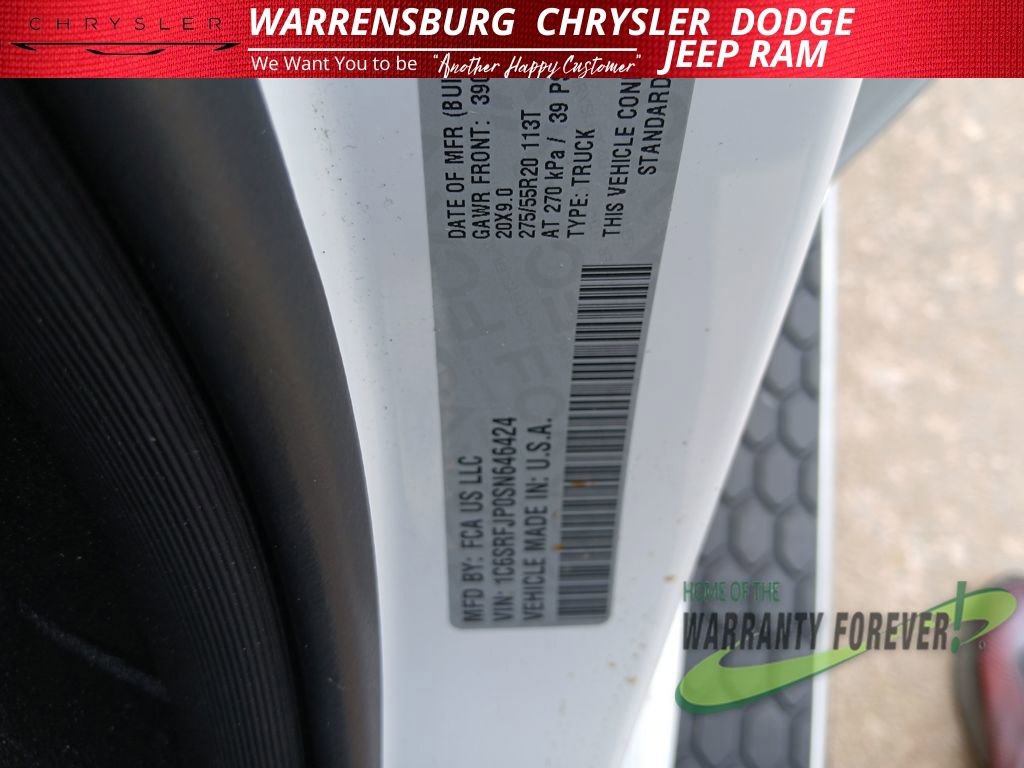 Used 2025 RAM 1500 Laramie w/ Sport Appearance Package image 11