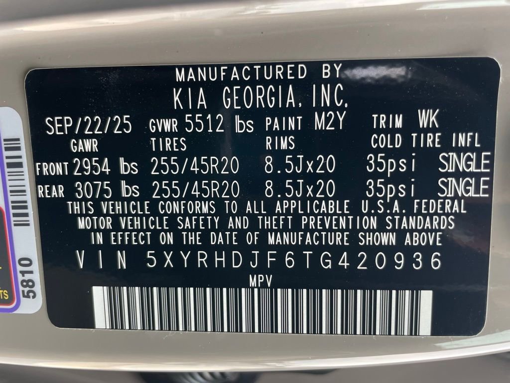 New 2026 Kia Sorento X-Line EX image 39