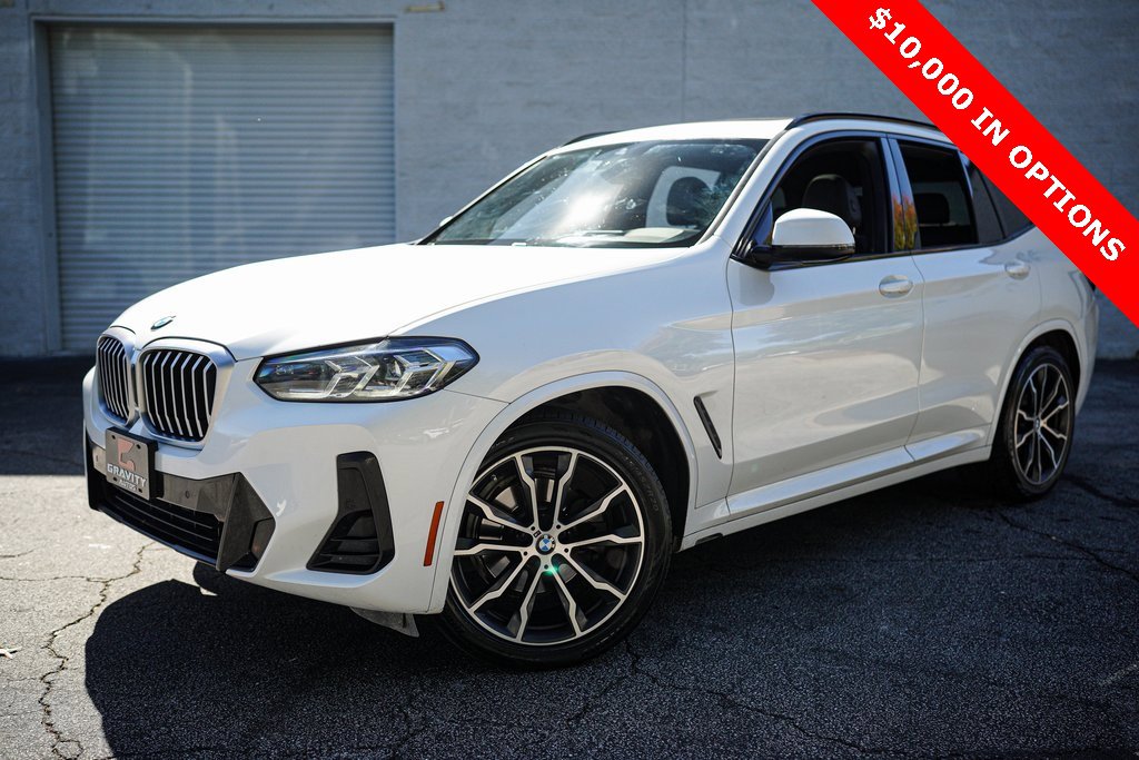 Used 2022 BMW X3 xDrive30i w/ M Sport Package 2