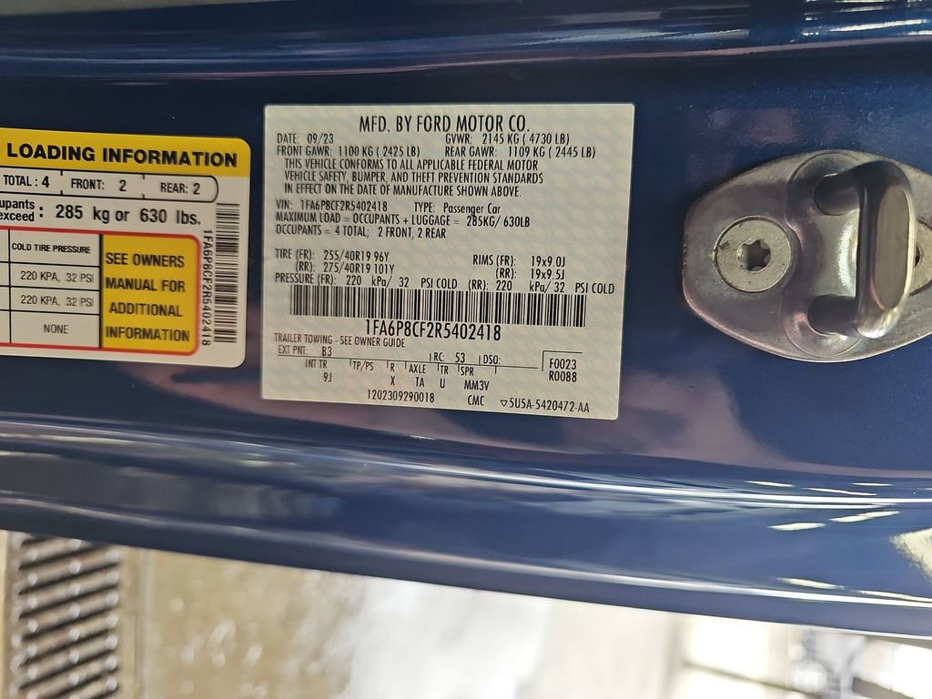 Used 2024 Ford Mustang GT Premium w/ GT Performance Package image 34