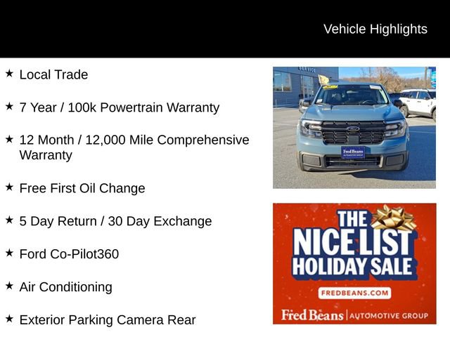 Certified 2023 Ford Maverick Lariat w/ Lariat Luxury Package video 3