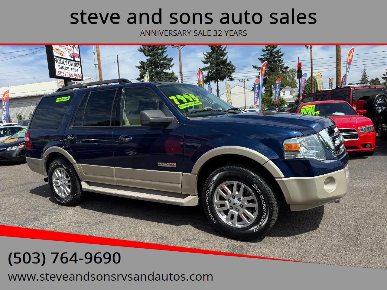 Used 2008 Ford Expedition Eddie Bauer