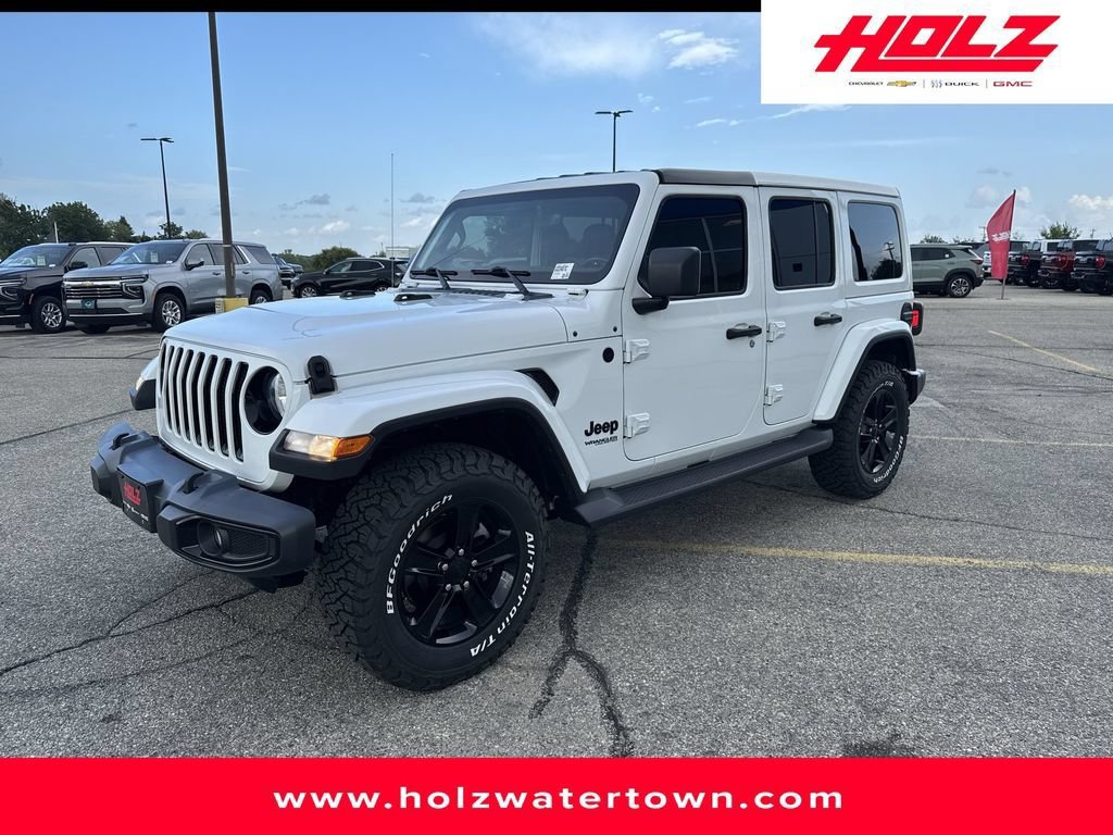 Used 2021 Jeep Wrangler Unlimited Sahara AWD/4WD image 1