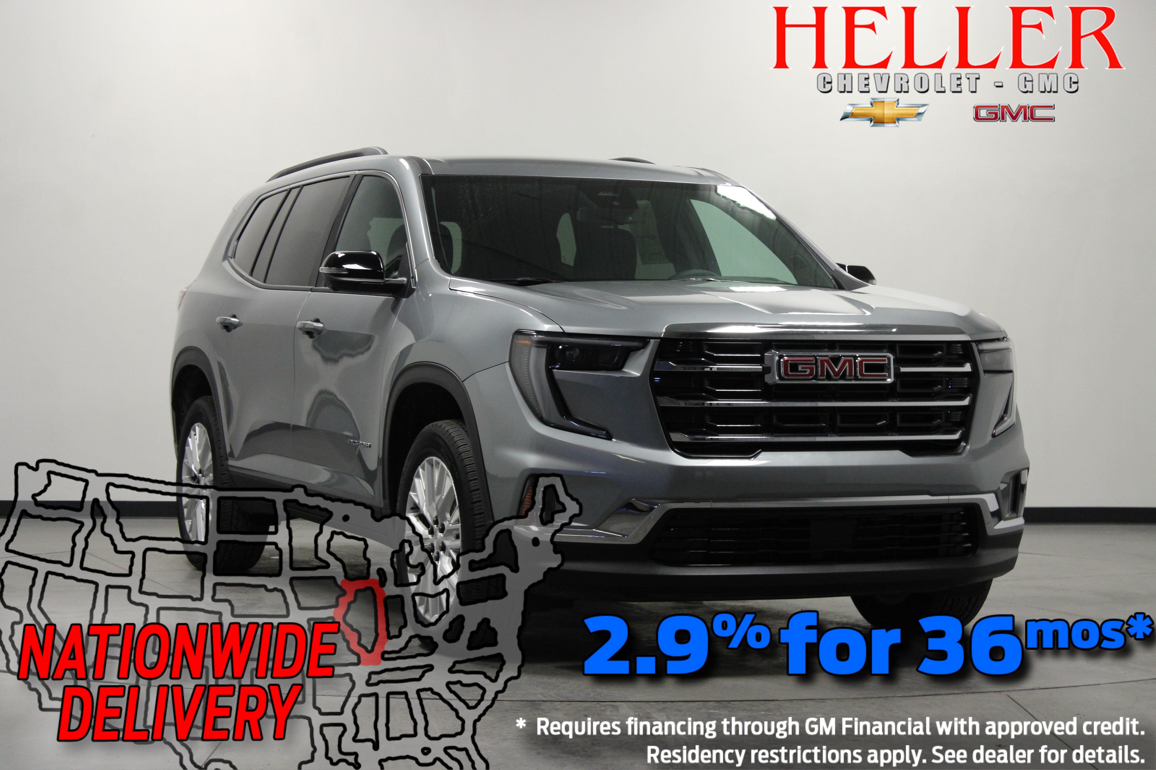 New 2025 GMC Acadia Elevation w/ Elevation Premium Package