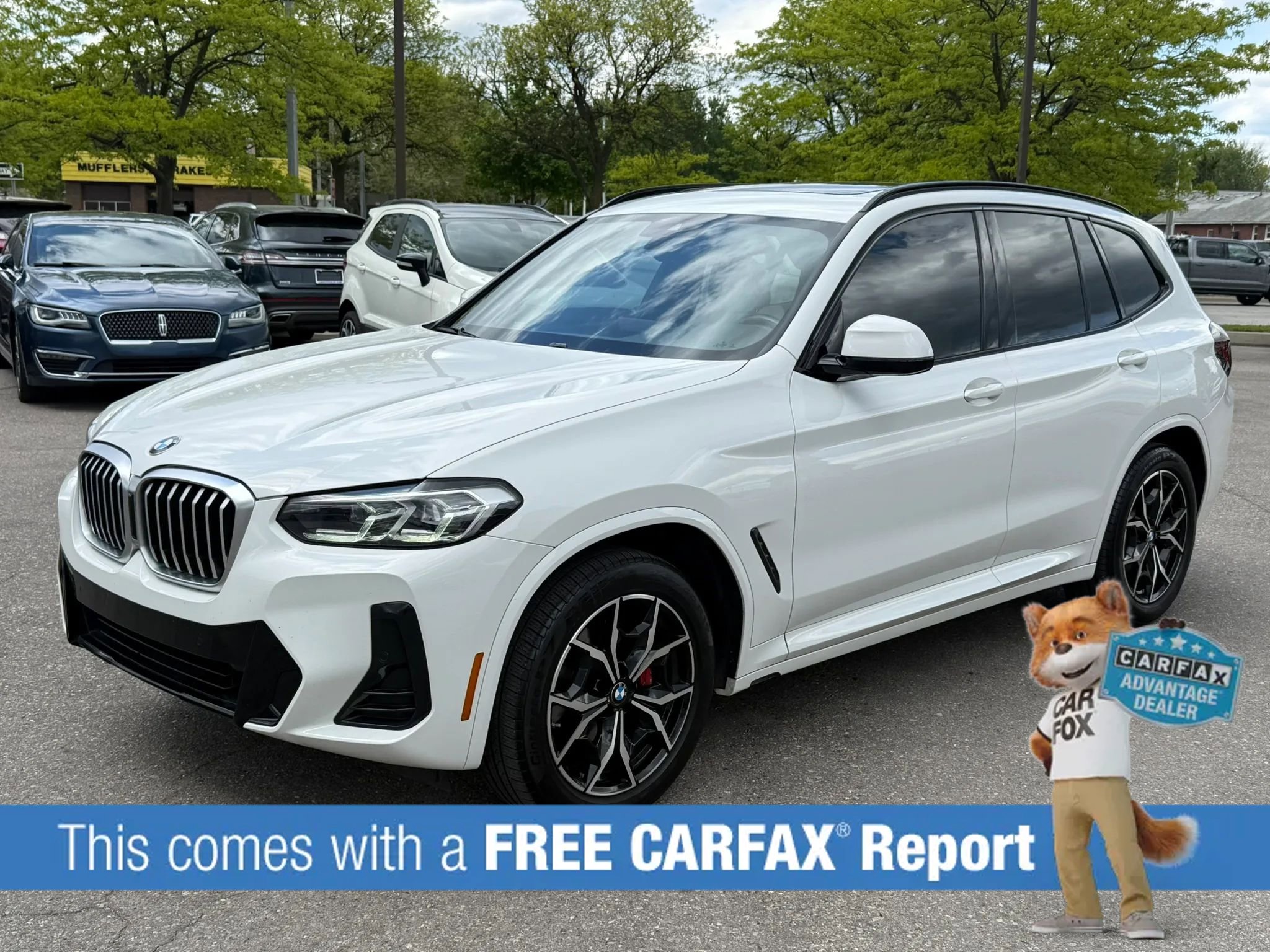 Used 2022 BMW X3 xDrive30i w/ M Sport Package 2