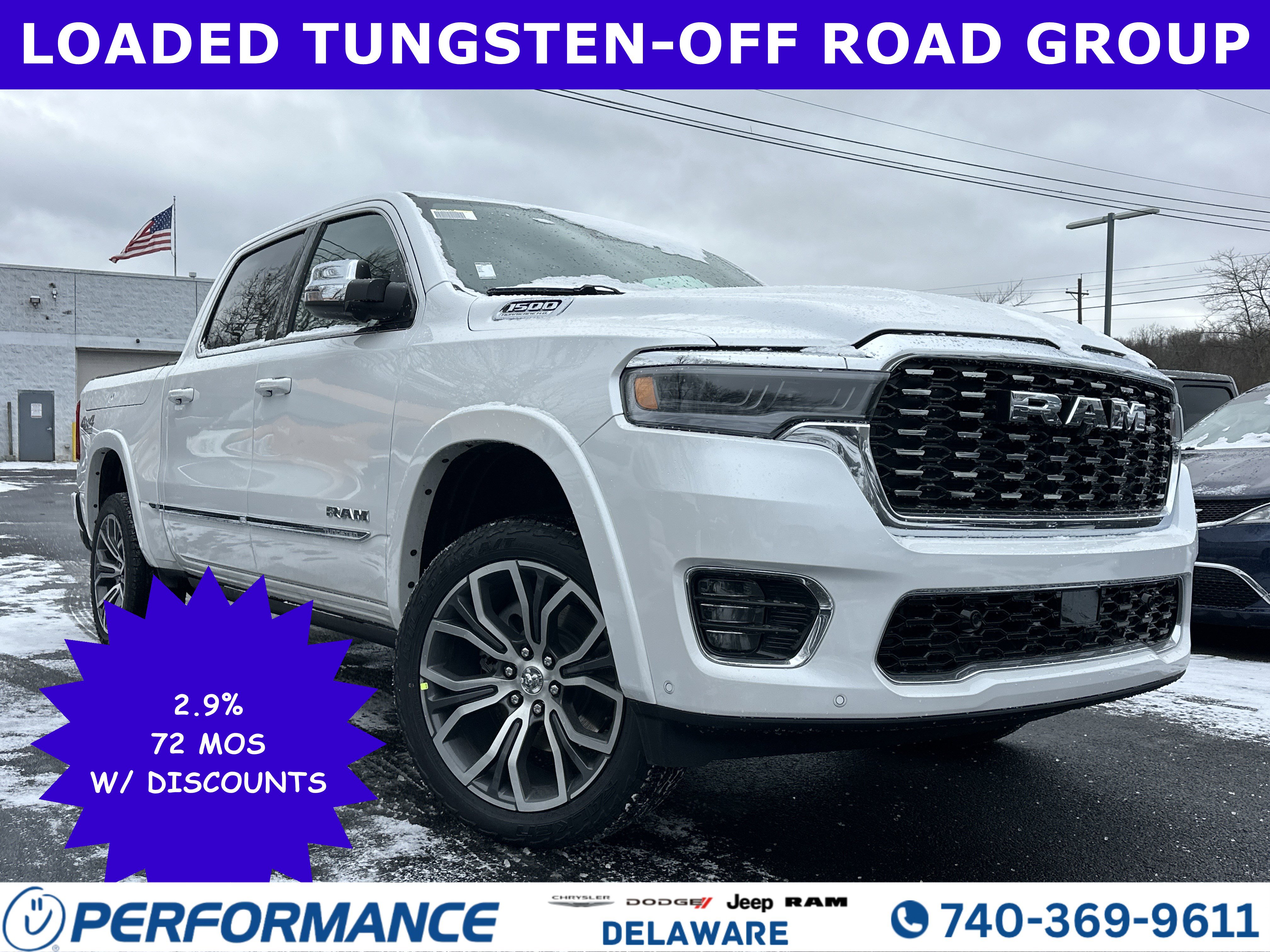 New 2026 RAM 1500 Tungsten w/ Off Road Group image 1