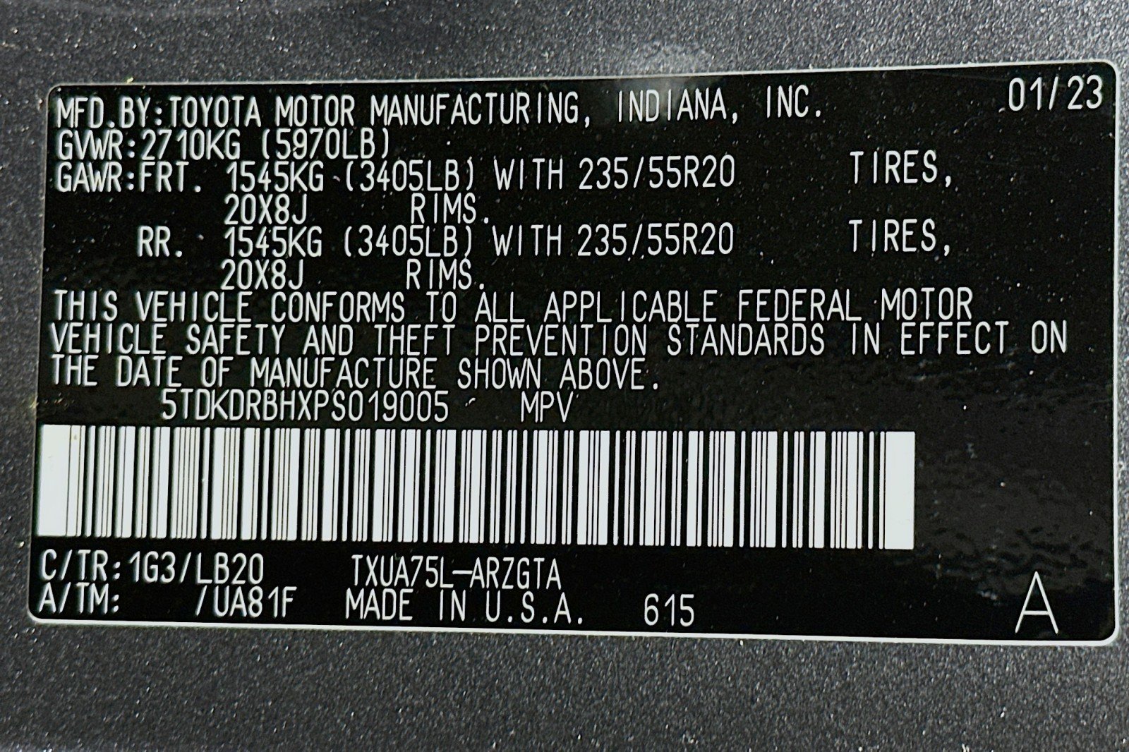 Used 2023 Toyota Highlander Limited image 25