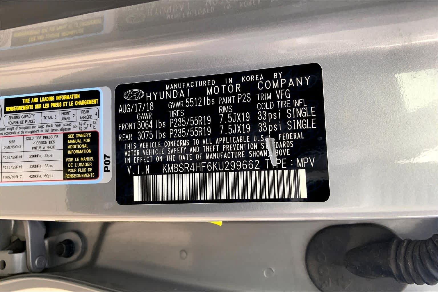 Used 2019 Hyundai Santa Fe XL FWD image 35
