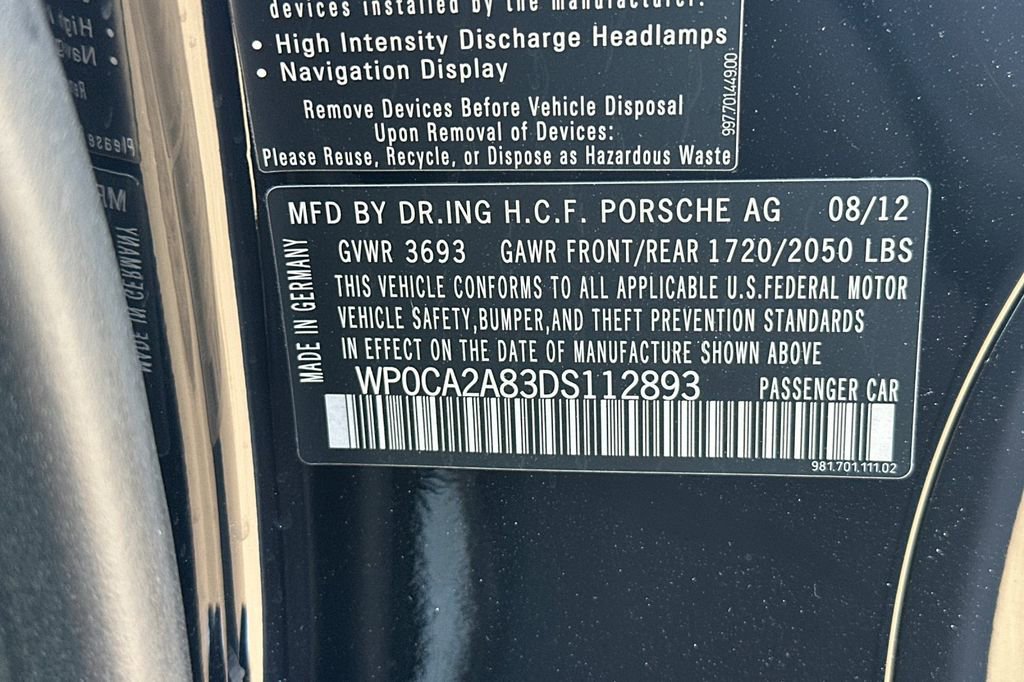 Used 2013 Porsche Boxster image 25