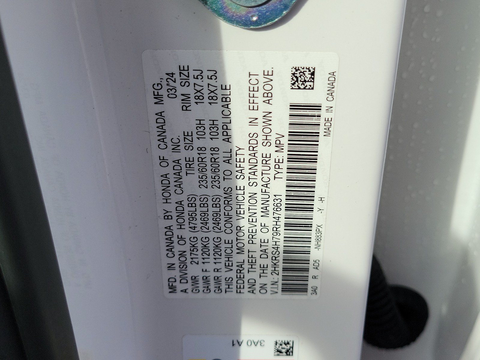 Used 2024 Honda CR-V EX-L image 31