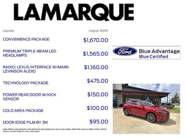 Used 2024 Lexus RX 350 FWD w/ Convenience Package image 10