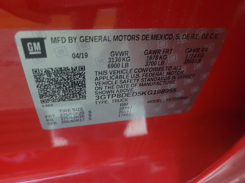 Used 2019 GMC Sierra 1500 SLT RWD image 33
