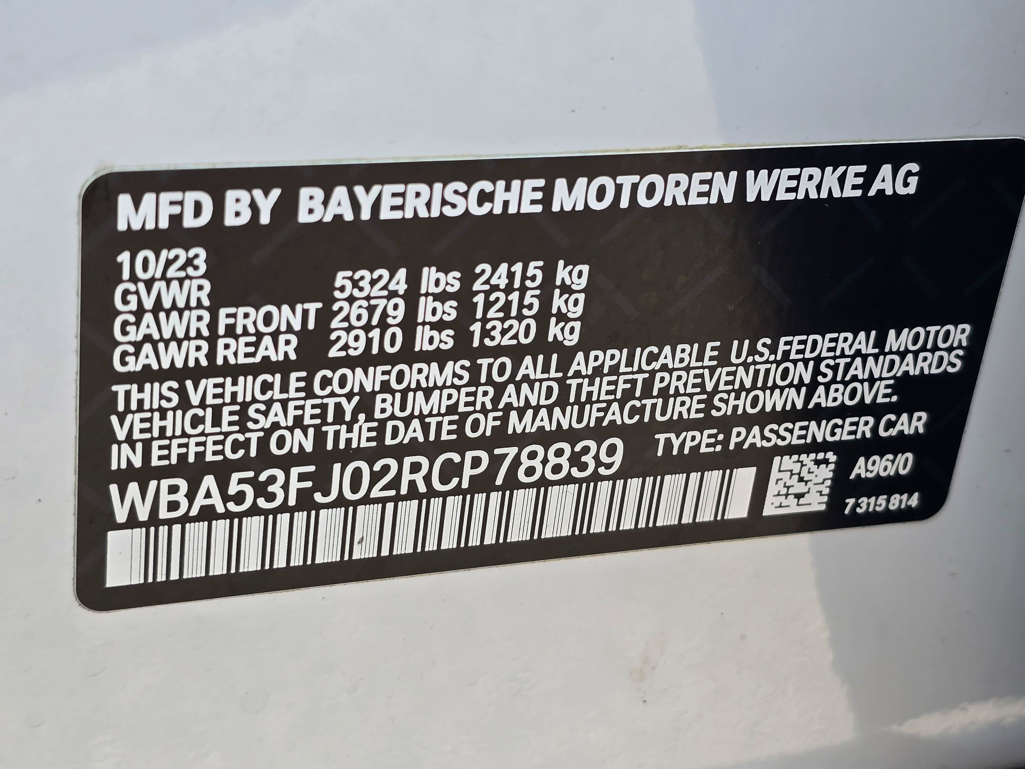 Certified 2024 BMW 530i xDrive w/ Executive Package AWD/4WD image 31