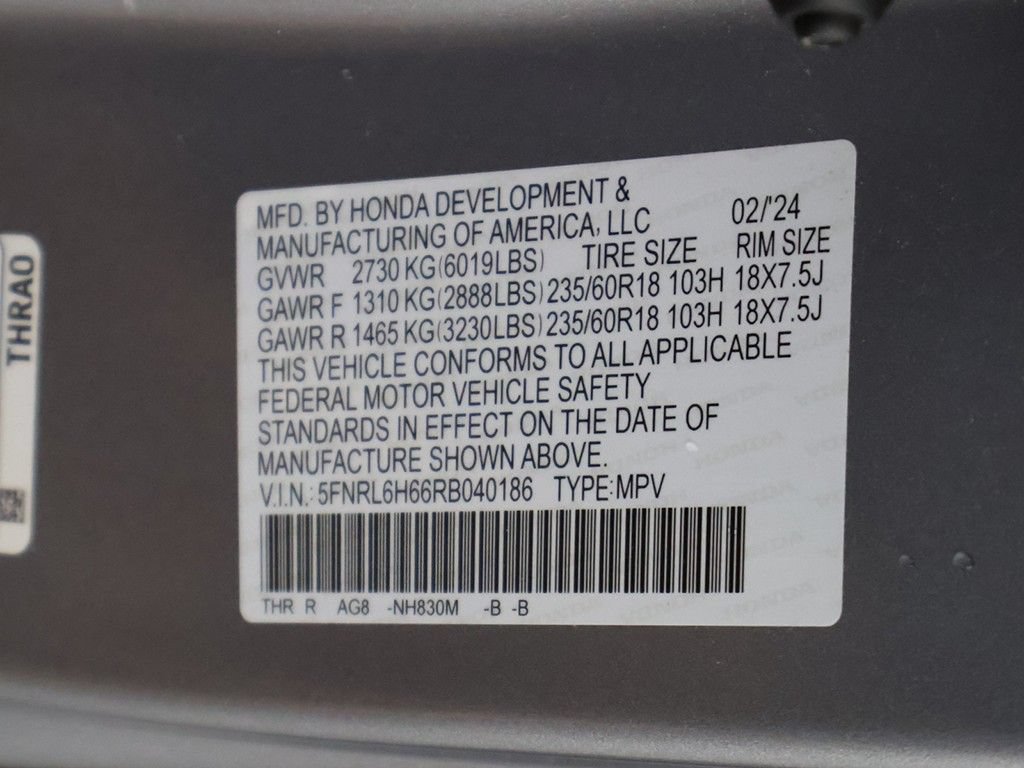 Used 2024 Honda Odyssey EX-L image 51
