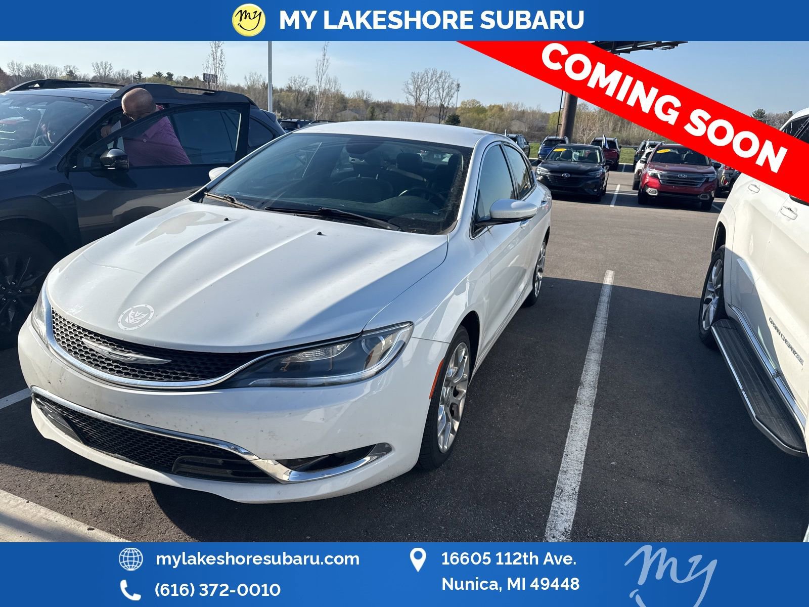Used 2015 Chrysler 200 C w/ Navigation & Sound Group I AWD/4WD image 4