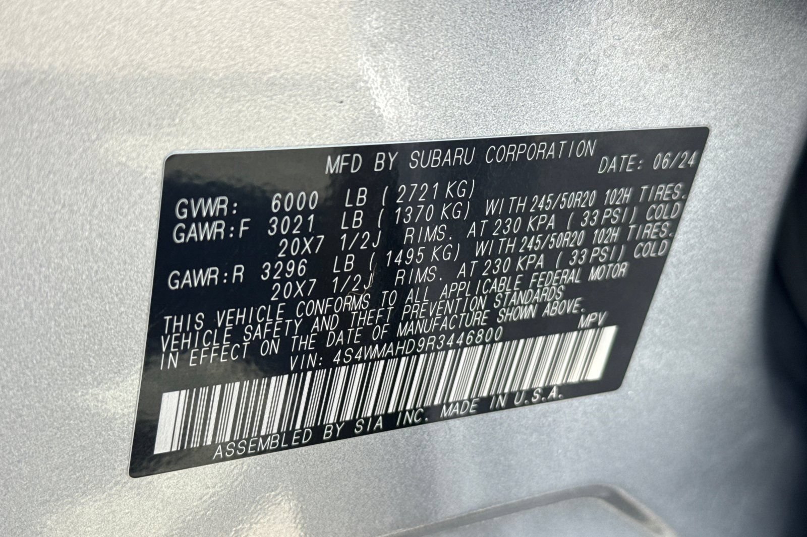 Used 2024 Subaru Ascent Onyx Edition AWD/4WD image 30