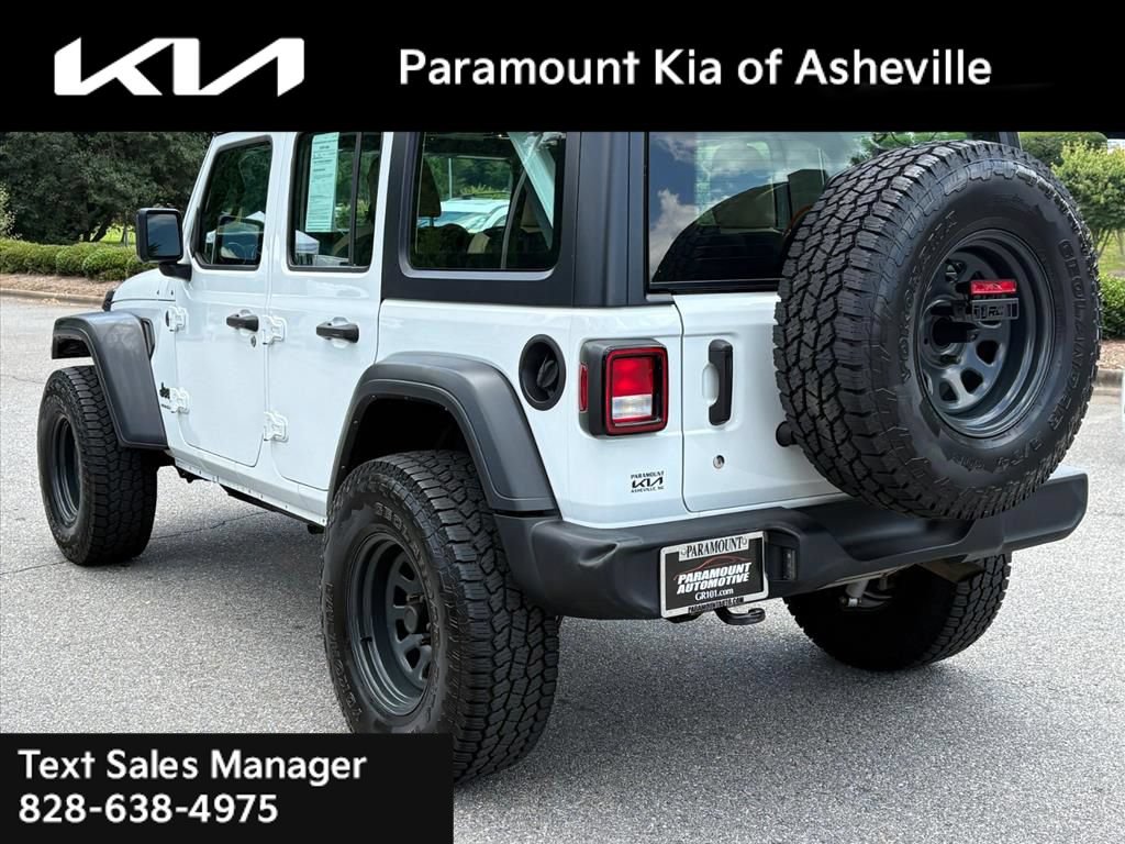 Used 2023 Jeep Wrangler Unlimited Sport AWD/4WD image 4