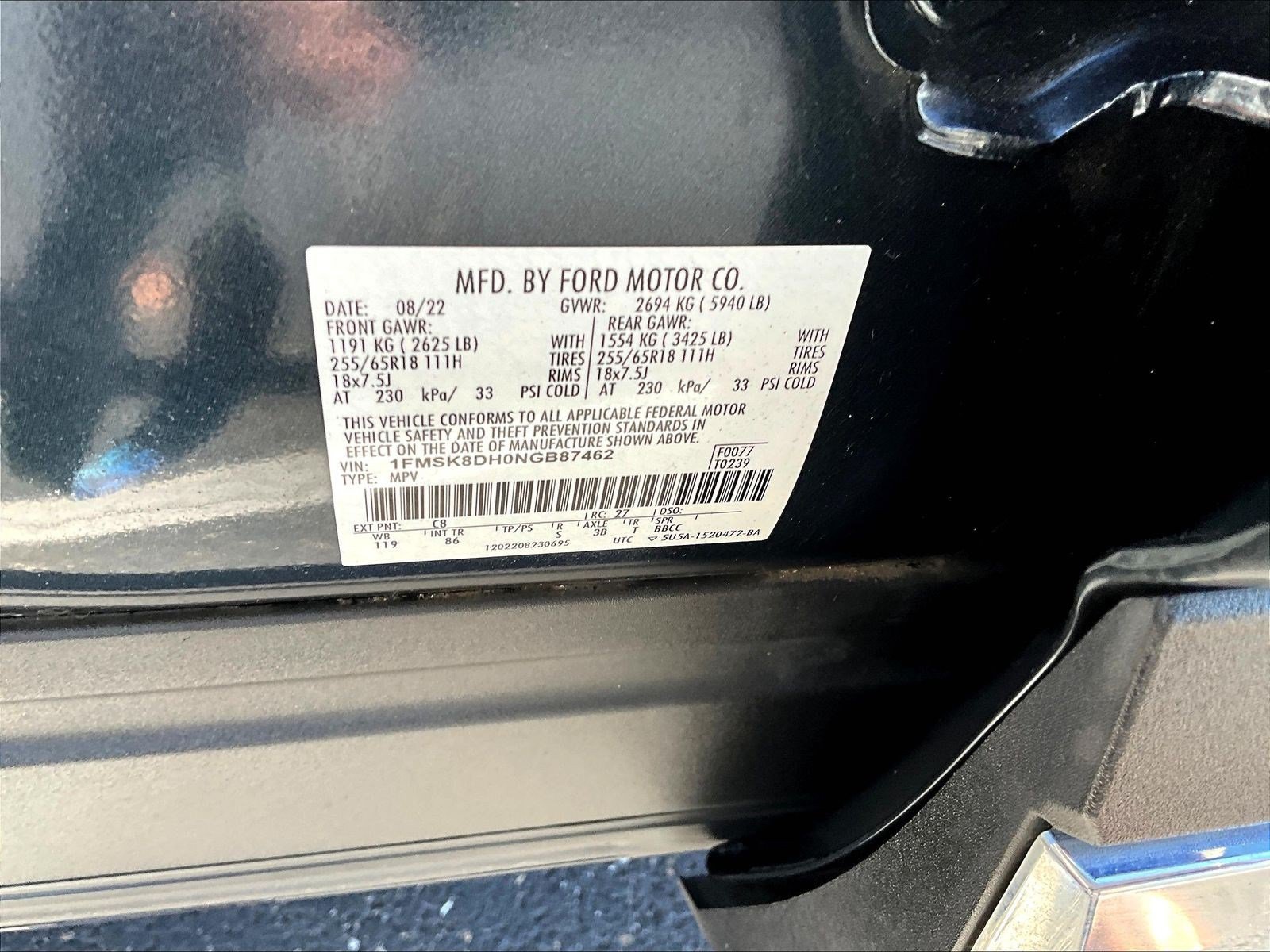 Used 2022 Ford Explorer XLT w/ Class IV Trailer Tow Package AWD/4WD image 19