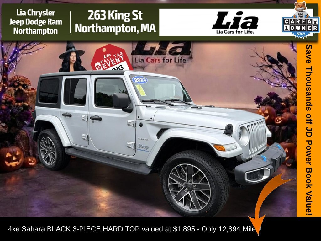 Certified 2023 Jeep Wrangler Unlimited Sahara w/ Cold Weather Group