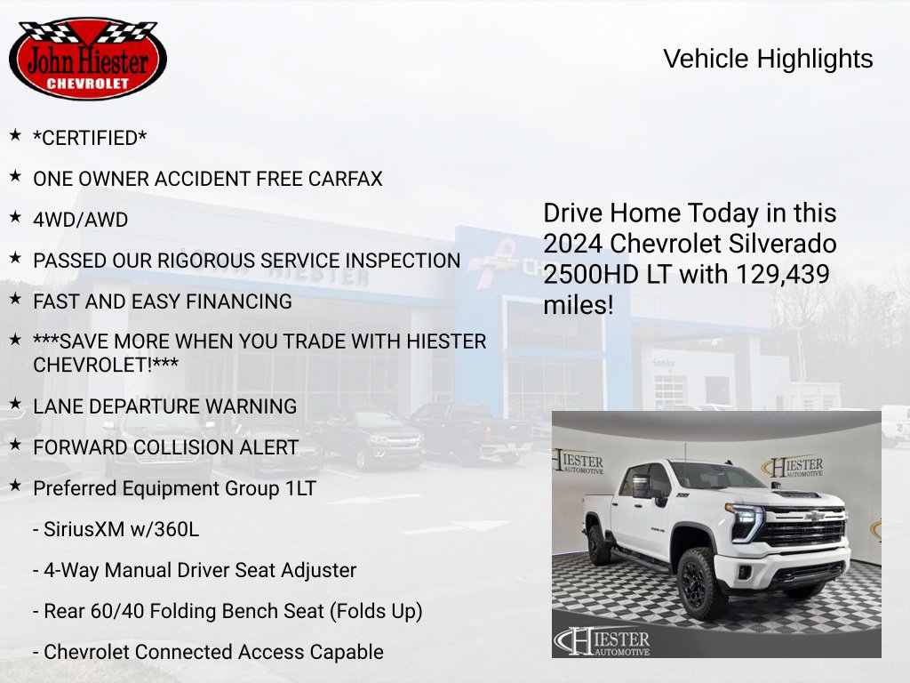 Certified 2024 Chevrolet Silverado 2500 LT w/ Z71 Sport Edition AWD/4WD image 6