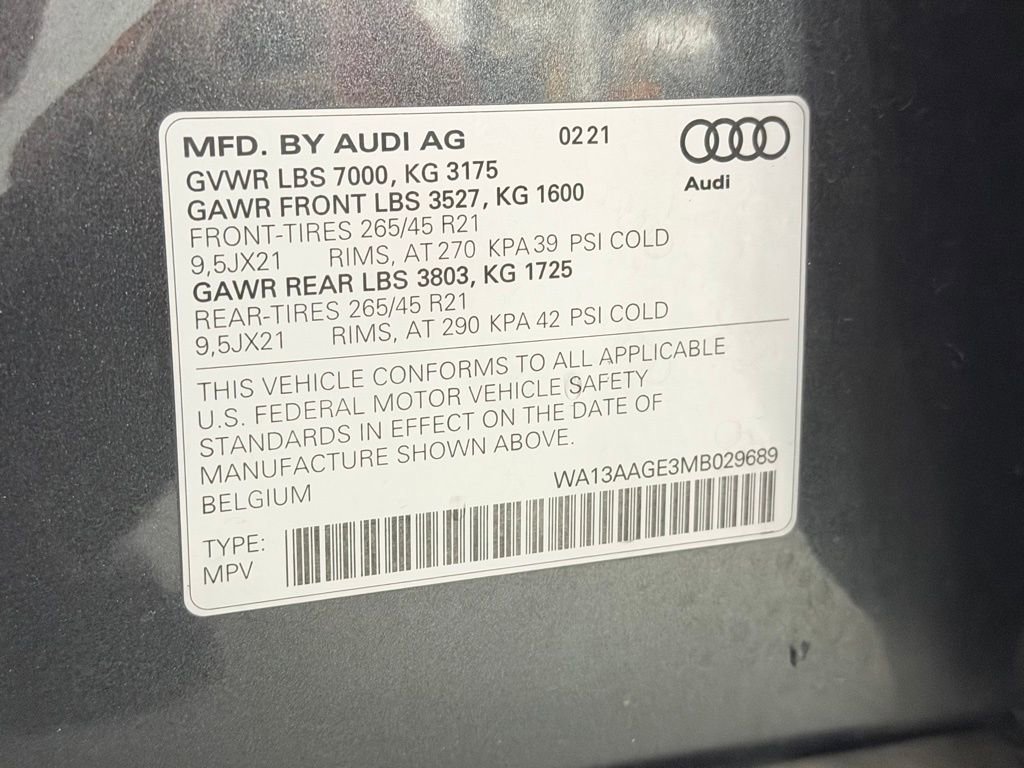 Used 2021 Audi e-tron Prestige AWD/4WD image 29