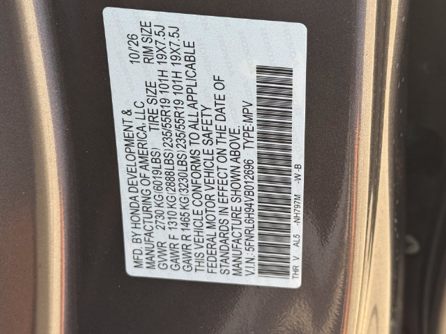 New 2027 Honda Odyssey Elite image 33