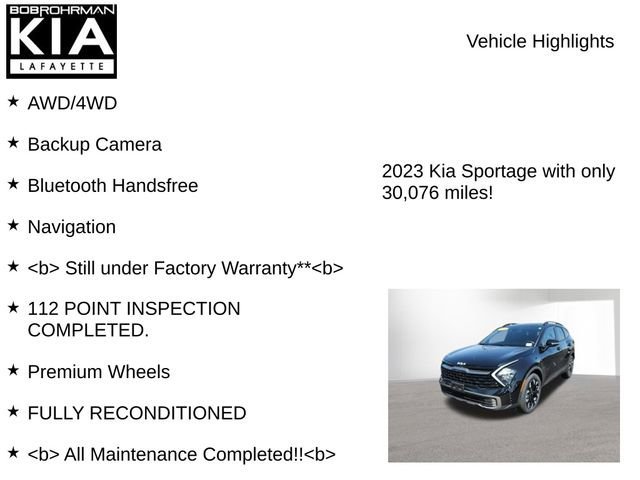 Used 2023 Kia Sportage X-Line AWD/4WD image 7
