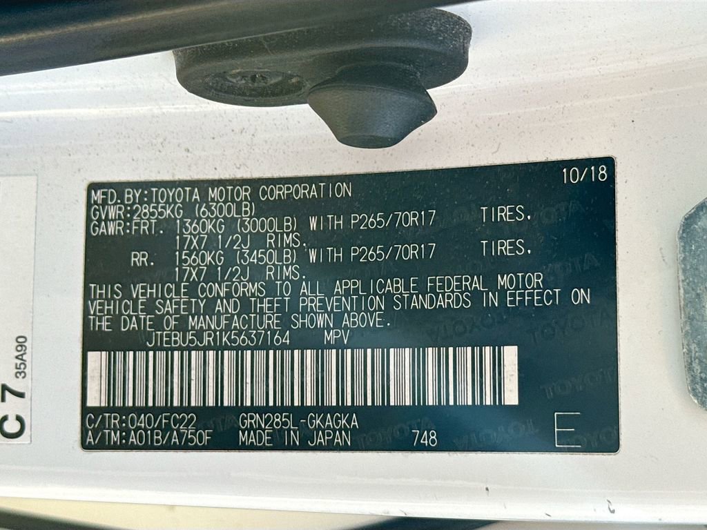 Used 2019 Toyota 4Runner TRD Off-Road image 39