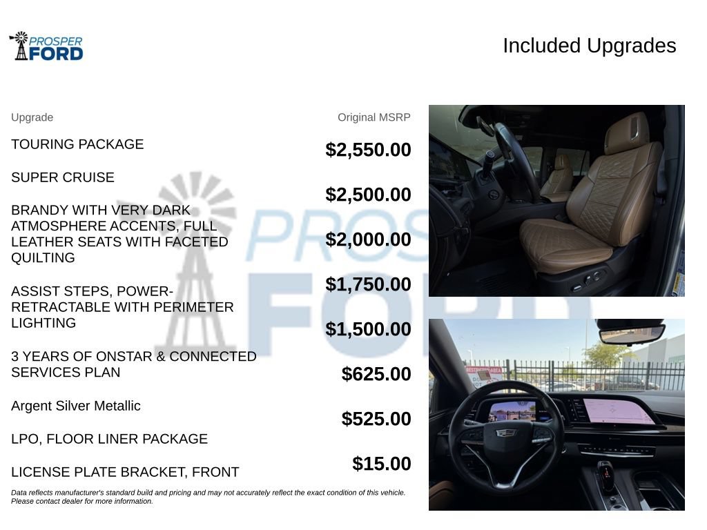 Used 2023 Cadillac Escalade Sport w/ Touring Package AWD/4WD image 3