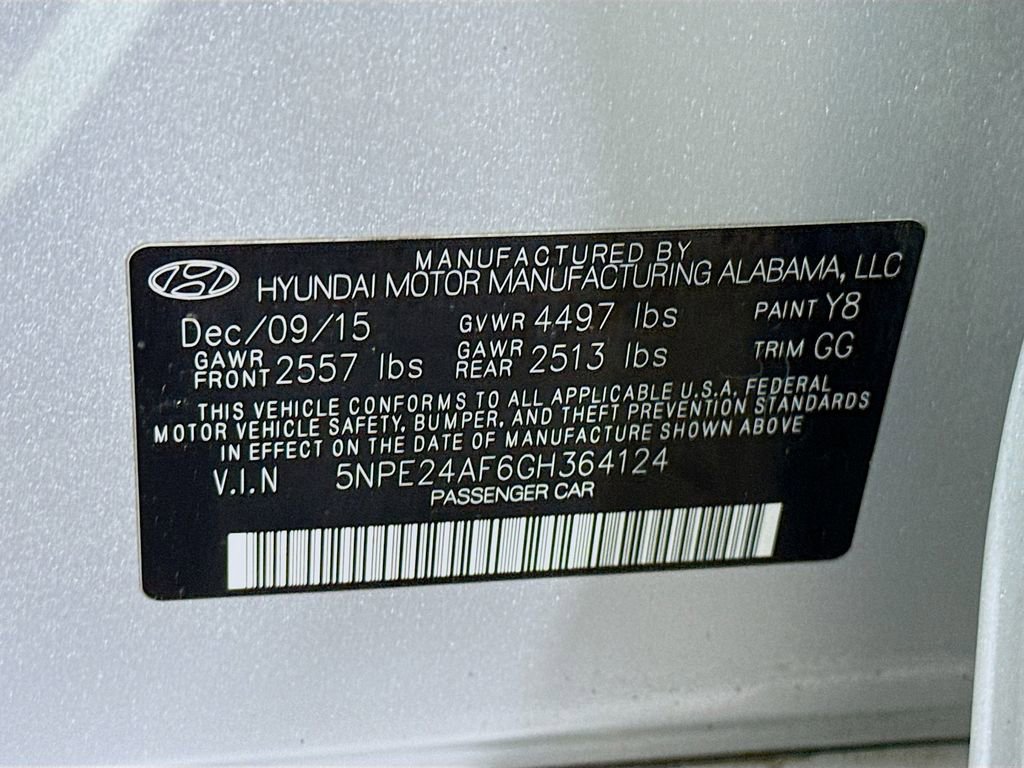 Used 2016 Hyundai Sonata SE image 32