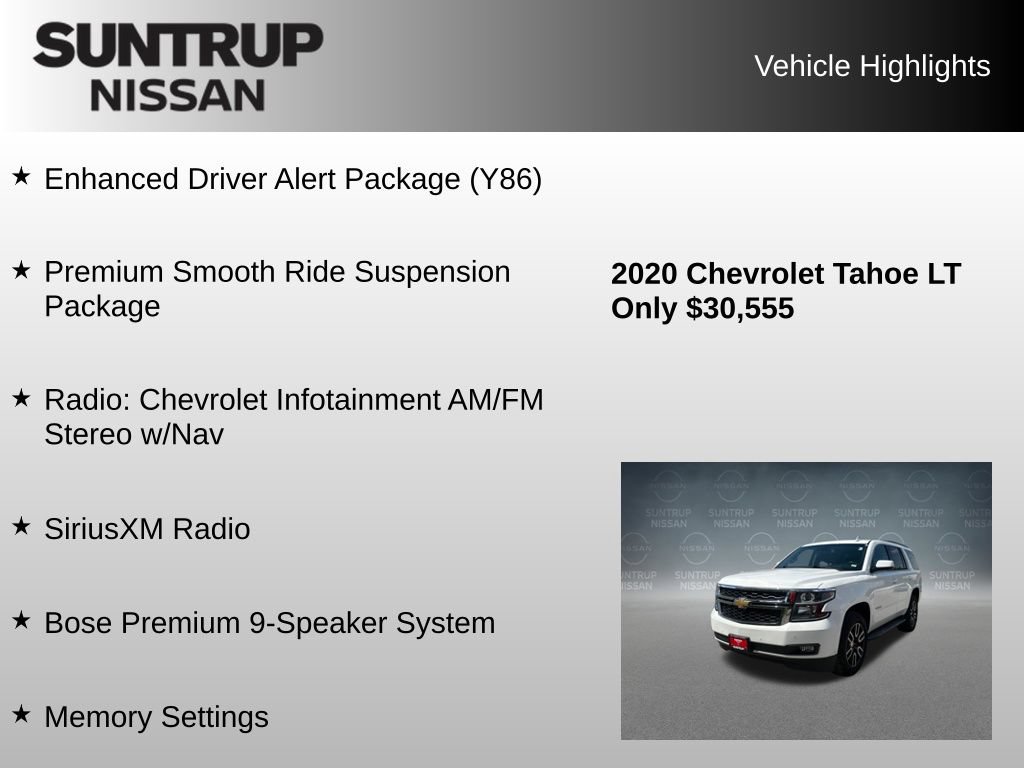 Used 2020 Chevrolet Tahoe LT AWD/4WD image 16