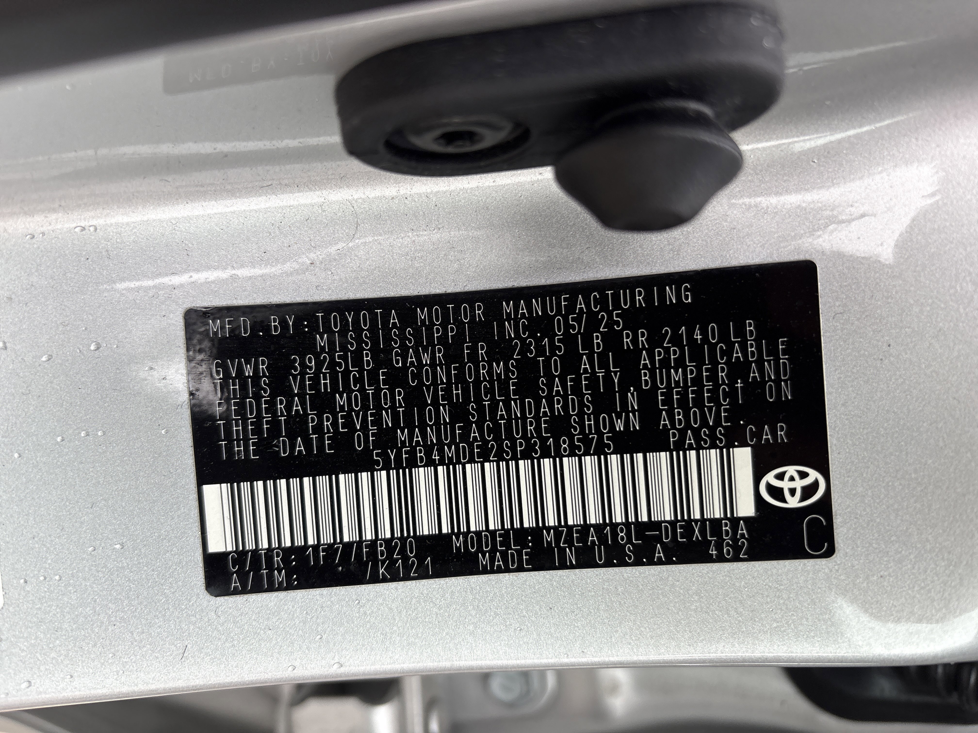 Used 2025 Toyota Corolla LE image 5