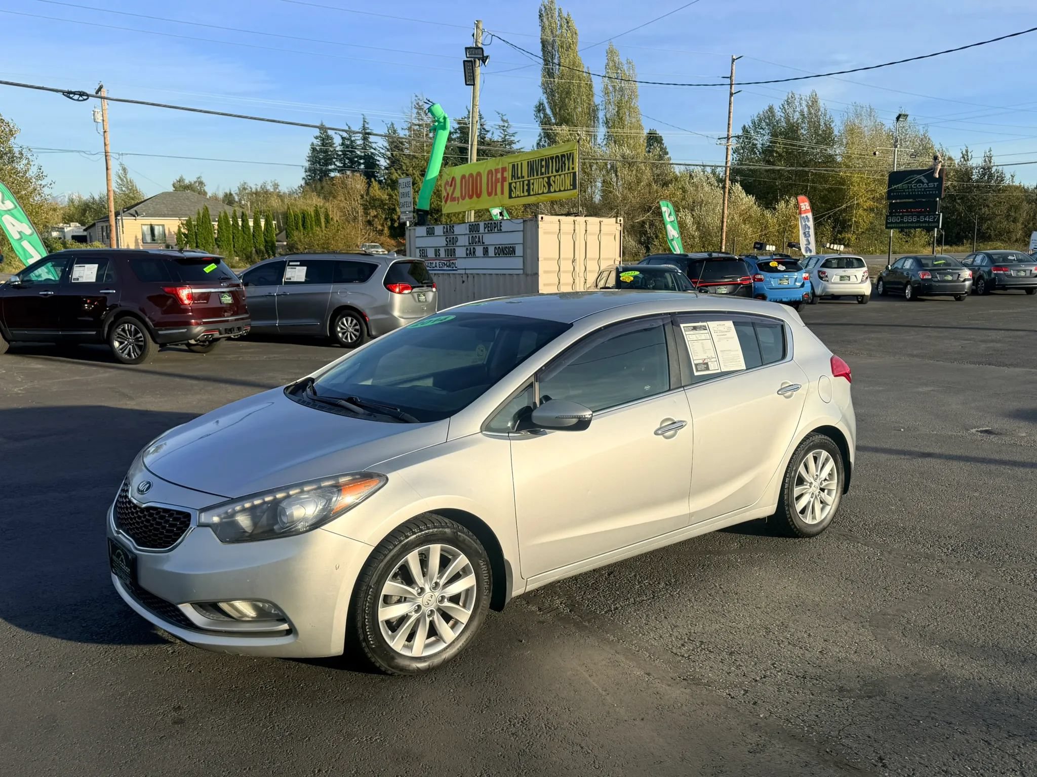 Used 2014 Kia Forte EX FWD image 3