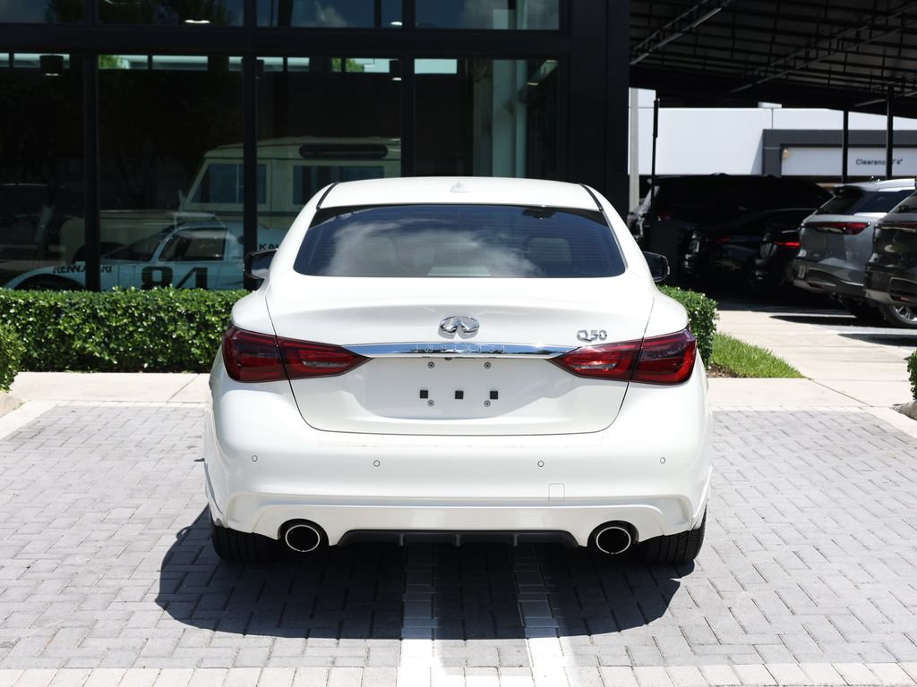Certified 2023 INFINITI Q50 Luxe w/ Cargo Package RWD image 6
