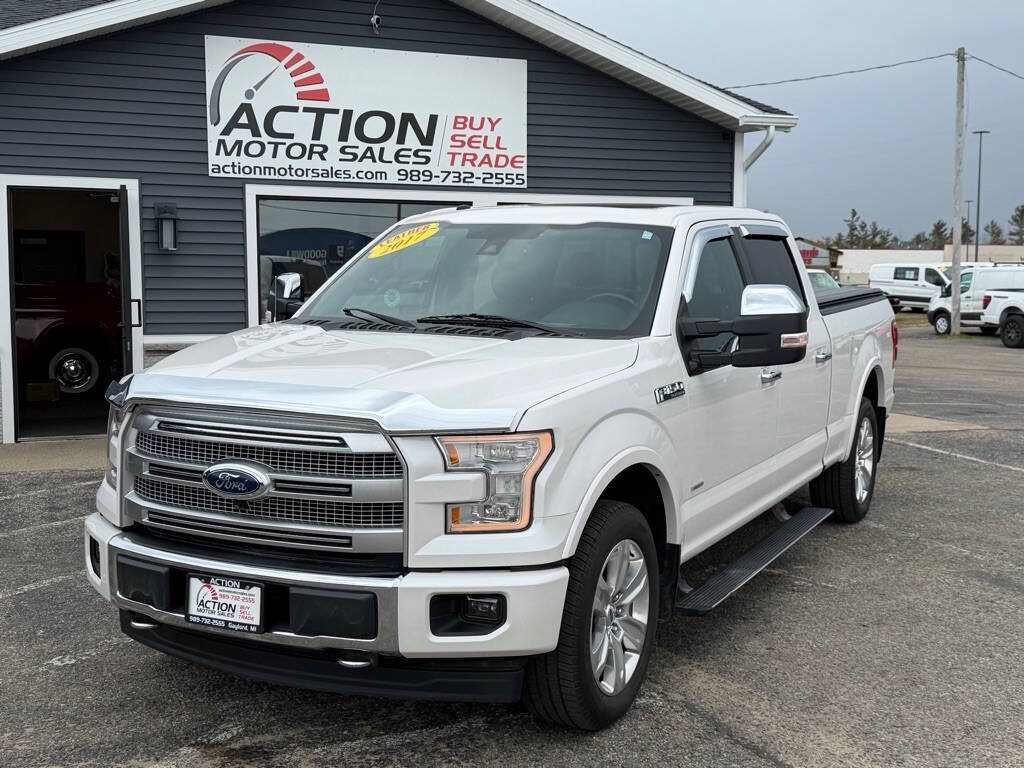 Used 2017 Ford F150 Platinum w/ Equipment Group 701A Luxury AWD/4WD image 1