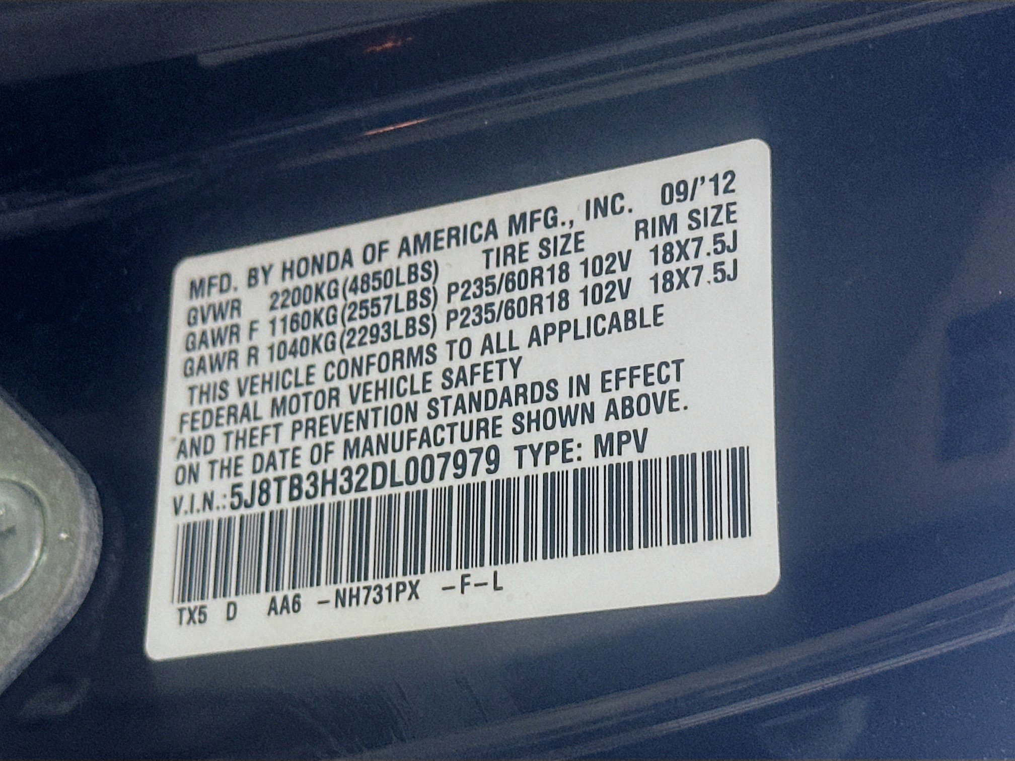 Used 2013 Acura RDX FWD image 12